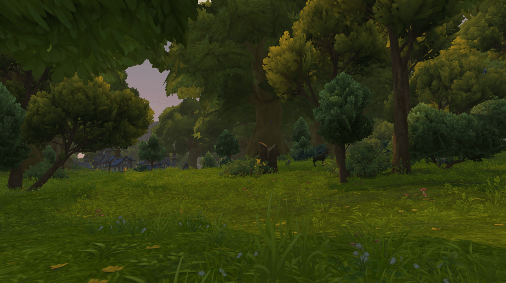 Biodome Alliance type Forêt d’Elwynn